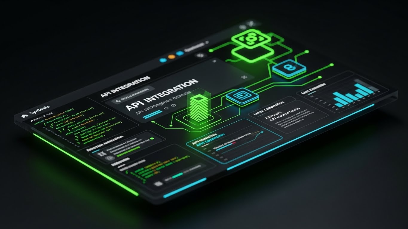 (Dark Mode UI): Developer Logic + API Integration