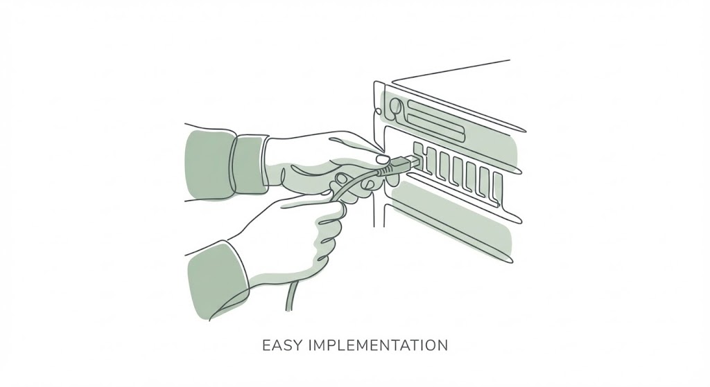 (Minimalist + Line Art): Continuous Connection + Easy Implementation