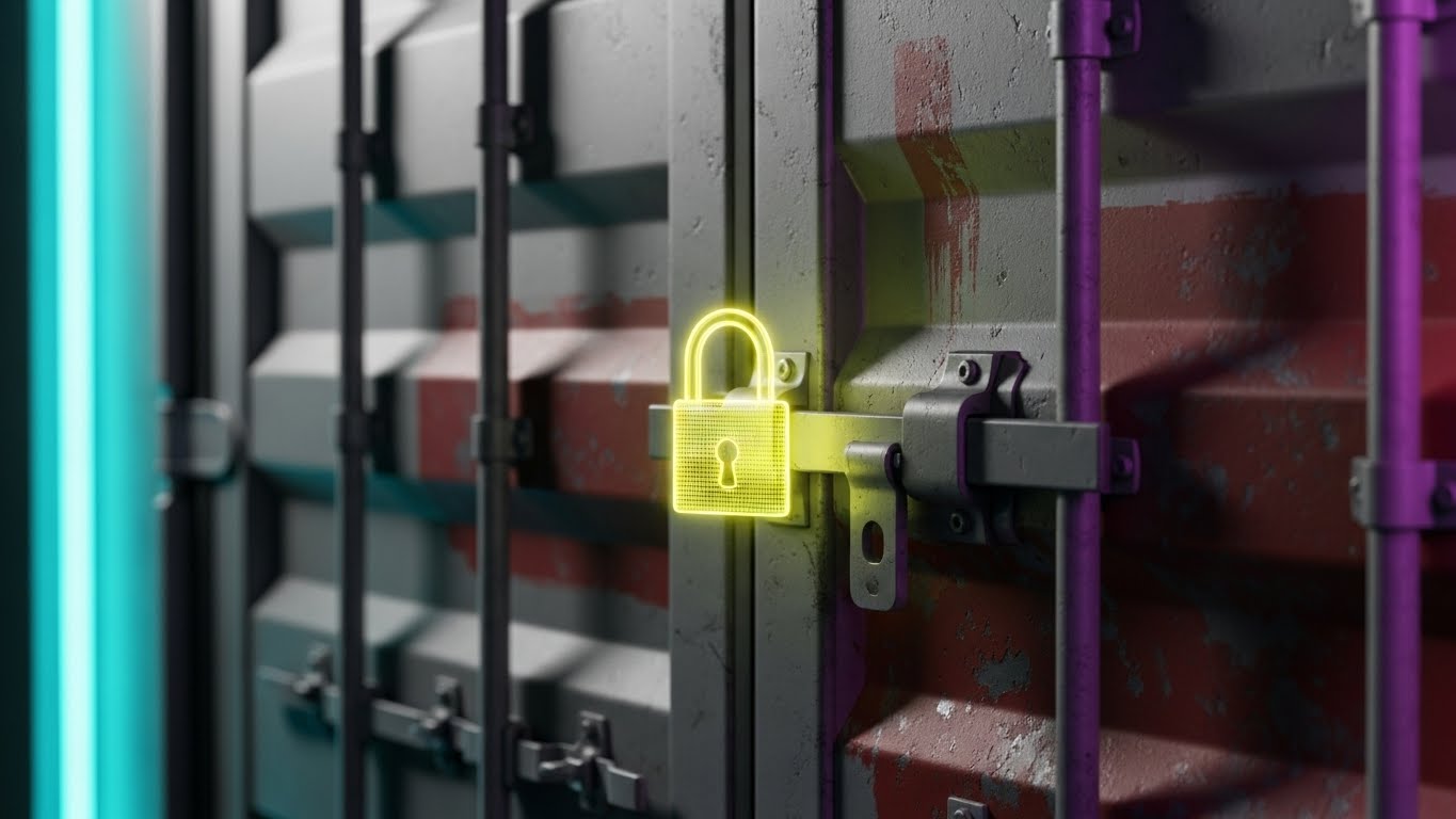 (Photorealistic 3D Renders): Digital Lock overlay proving physical asset protection.