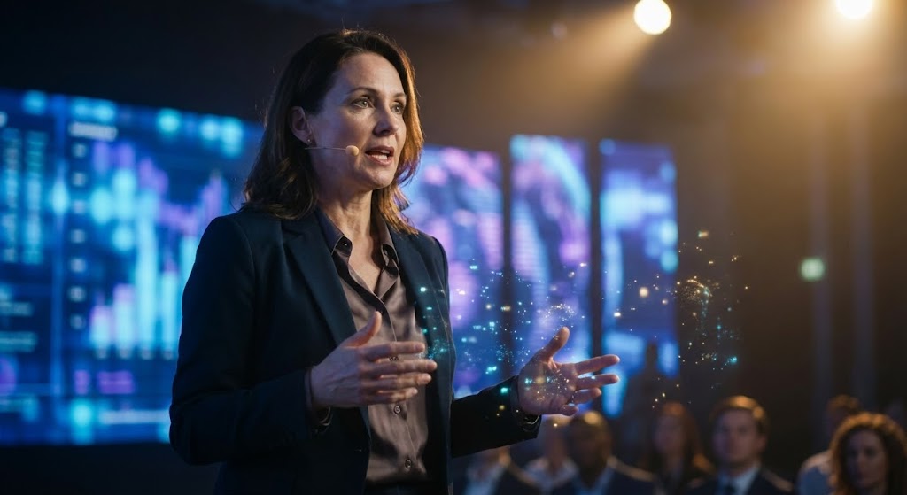 (Generative AI Realistic Character): The Futurist Persona + Positioning as Thought Leader