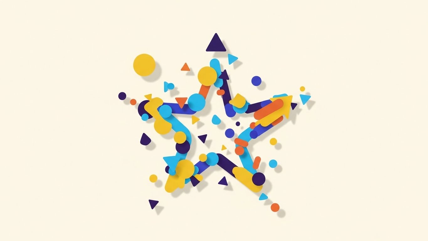 (Abstract 2D Motion Graphics): Activation Joy – Celebrating Setup Success