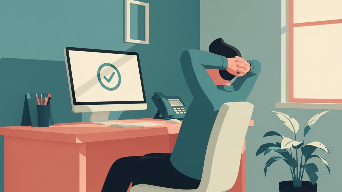 (2D Character-Driven Story): Relaxed Posture + Visualizes Ease of Use