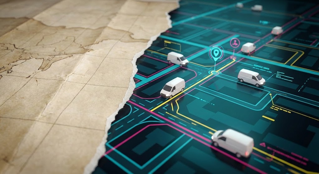 (Mixed Media): Paper Rip + Accelerating Digital Transformation