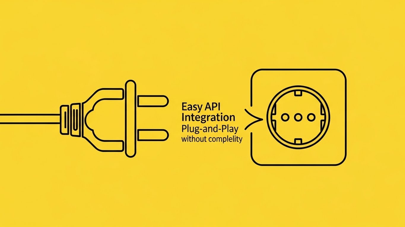 (2D Line Art Animation): Seamless Connection – Simplifying API Integration