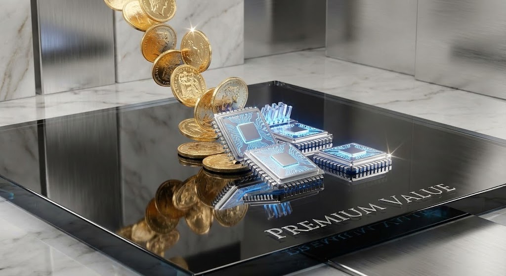(Photorealistic 3D): Coins to Chips + Justifying Premium Investment