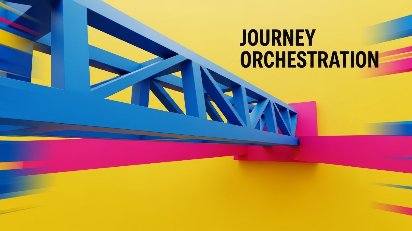 (Bold Kinetic Typography): Structural Bridges + Orchestrating Complex Journeys