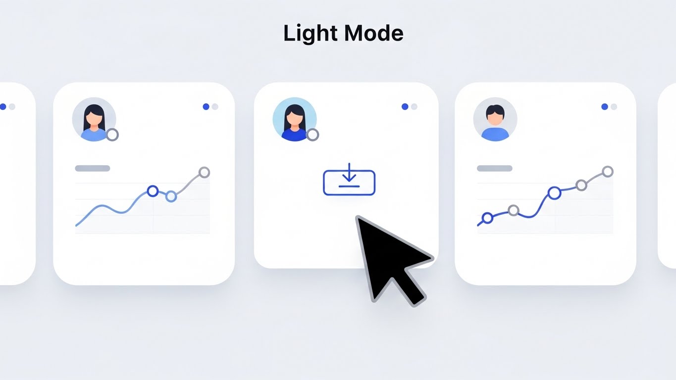 (Clean UI Workflow): Neumorphic Light Mode + Emphasizing Clarity and Usability