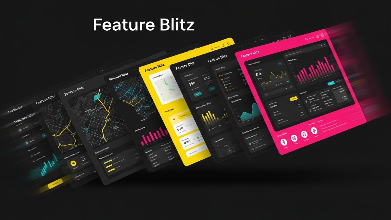 (Kinetic UI Stack): The Feature Blitz - Showcasing Platform Depth