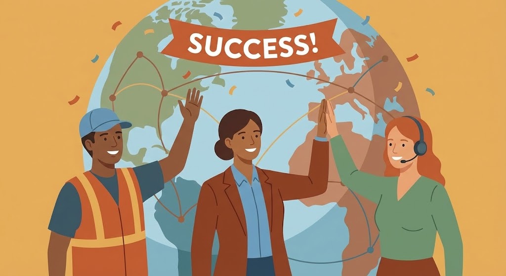 (Team Vector): The Victory Lap - Celebrating Shared Success