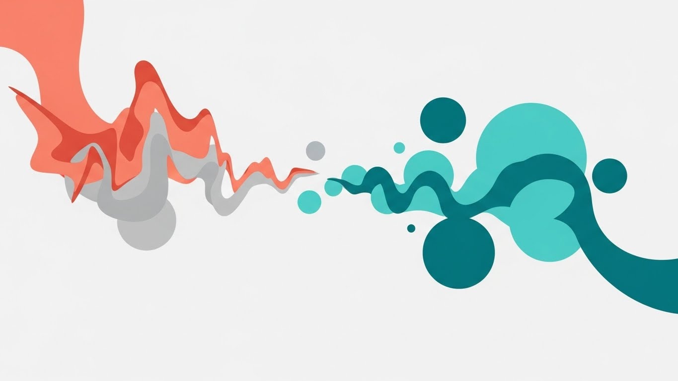 (Abstract 2D Motion): Organic Network Flow - Visualizing Seamless Connectivity