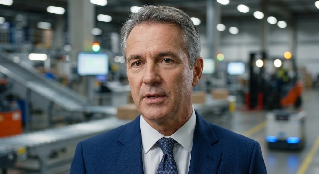 (Generative AI Realistic Character): CEO Persona Visualizes Thought Leadership