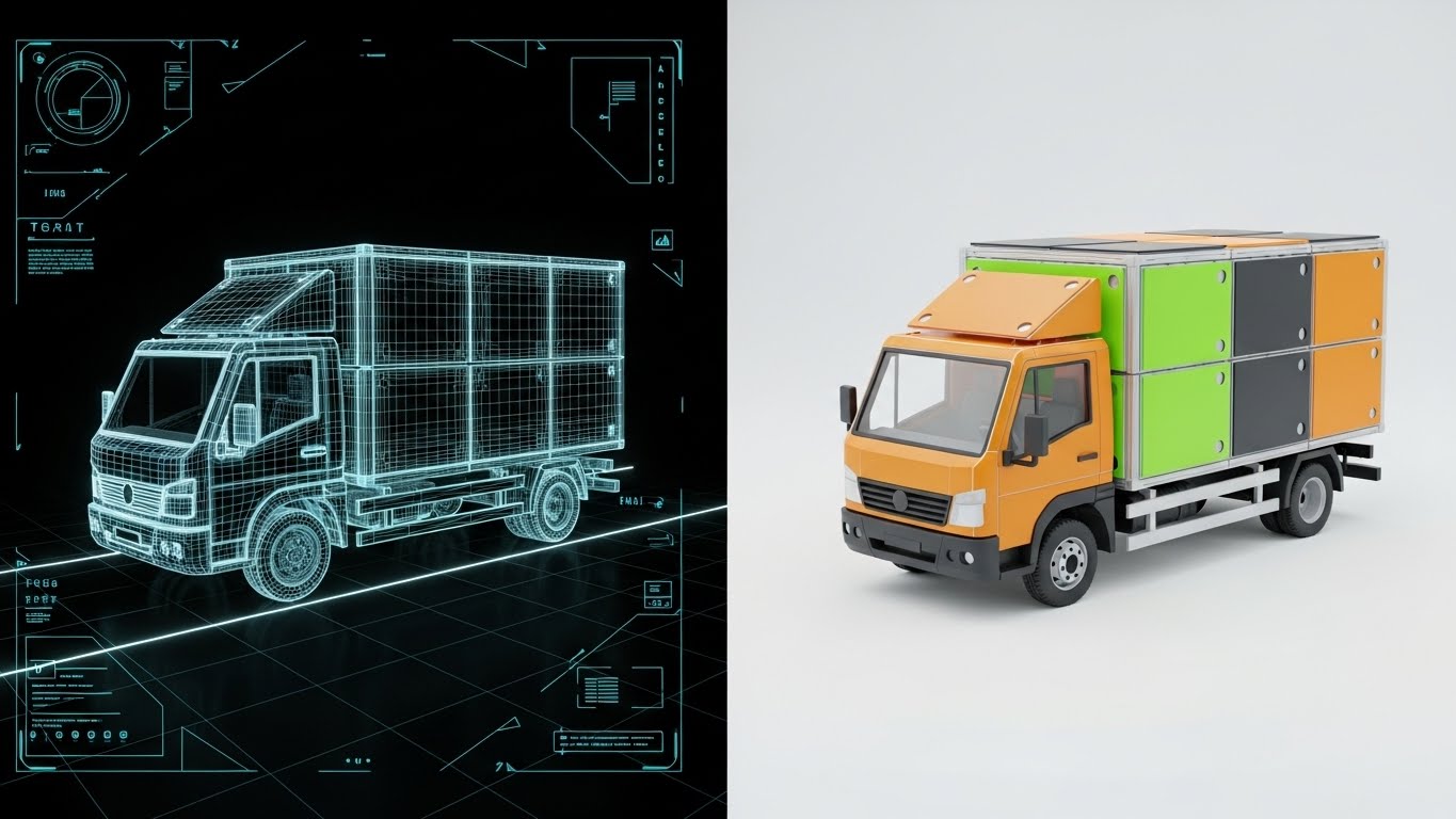 (Wireframe to Reality): Engineering Precision Revealing Quality