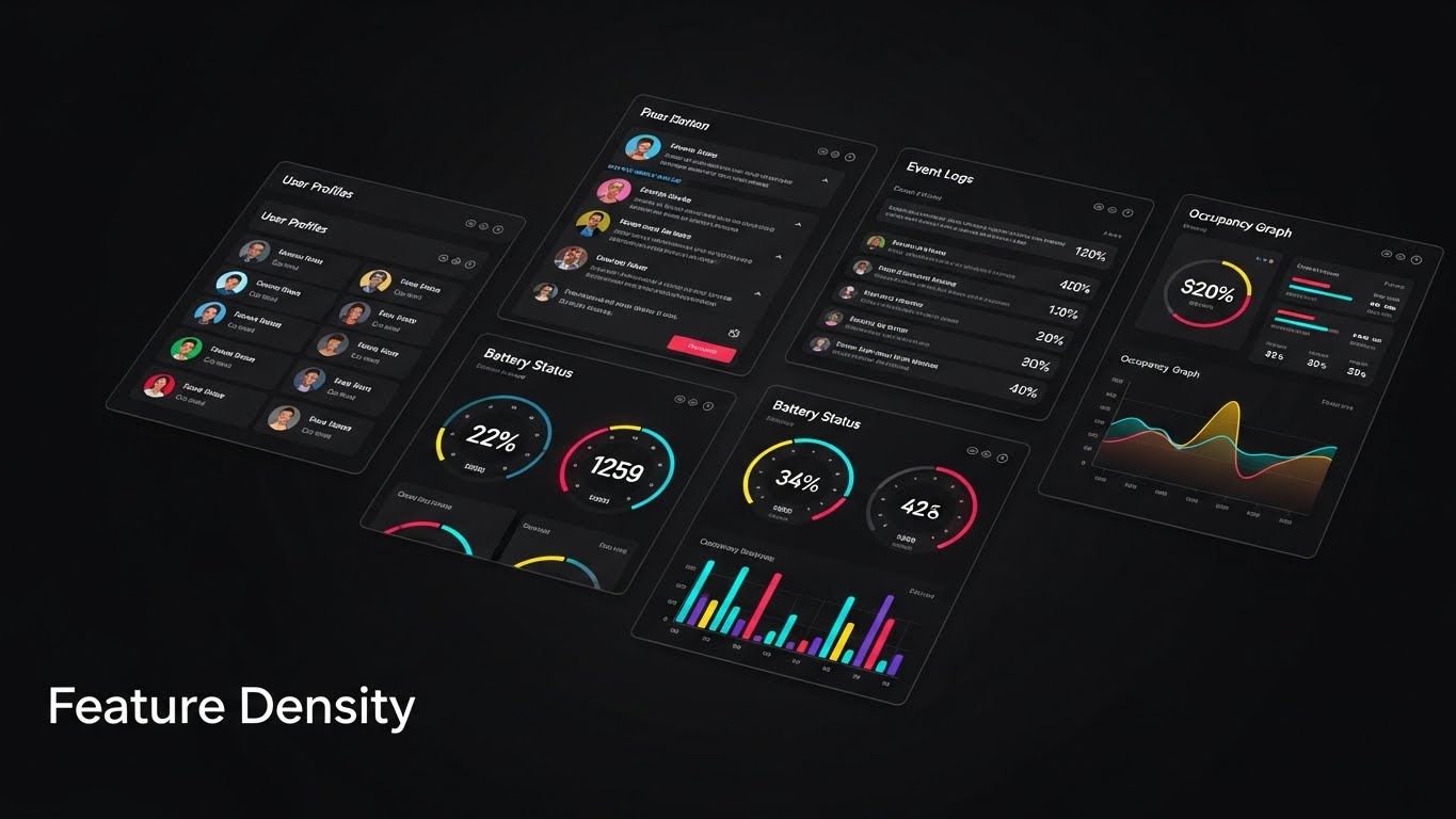 (Rapid UI Montage): Ecosystem Feature Density