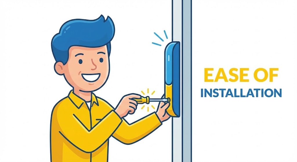 (2D Character Story): The "Ease of Installation" Promise