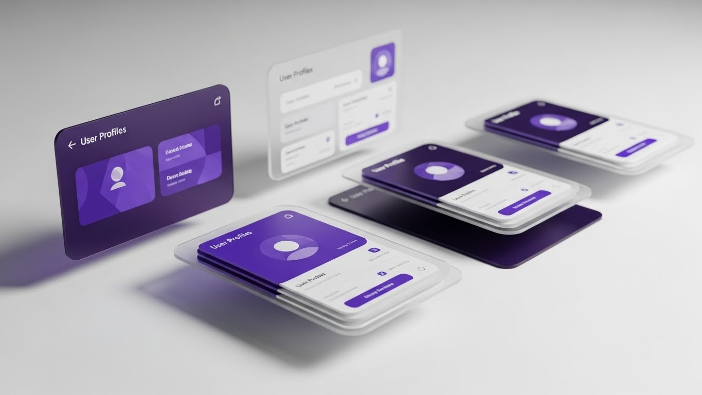 (3D Parallax UI Presentation): Parallax Data: Multi-Layered Depth