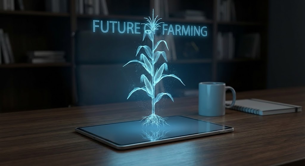 (Holographic UI over 3D): Digital Twin: Future R&D