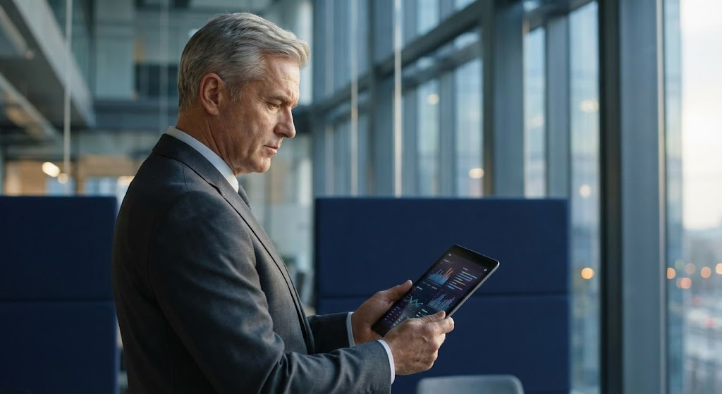 (Generative AI Realistic Character): The Executive: Strategic Authority