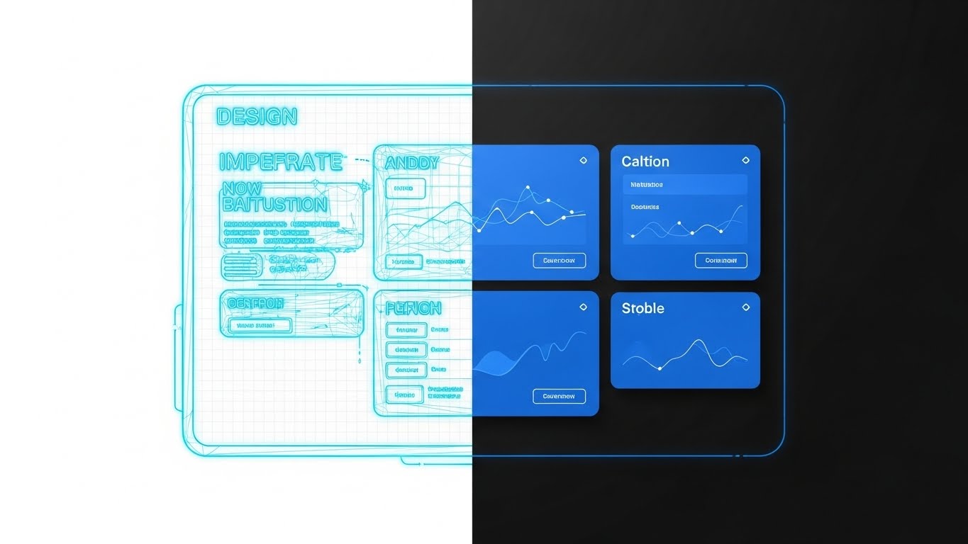(Wireframe Transition): Instant Prototyping + Seamless Production Deployment