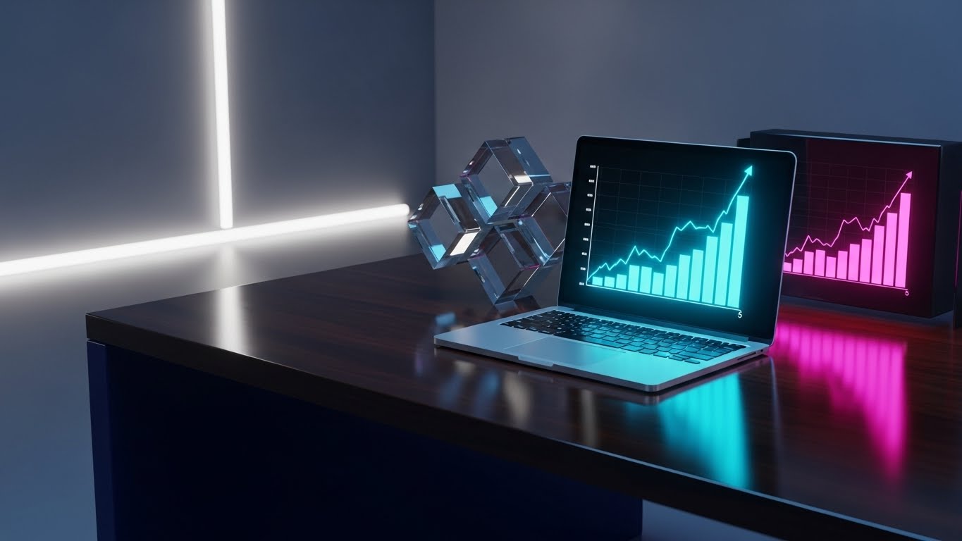 (Photorealistic 3D): Financial Clarity + Projected ROI