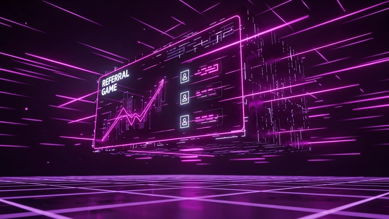 (Futuristic Neon): Gamified Status + Competitive Growth