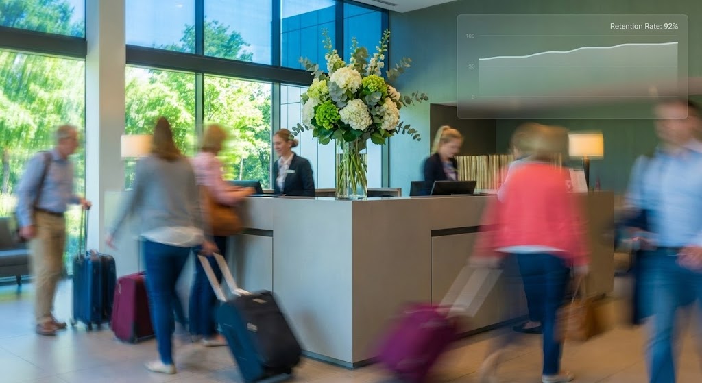 (Hyper-lapse Stock): Operational Calm + Data Stability