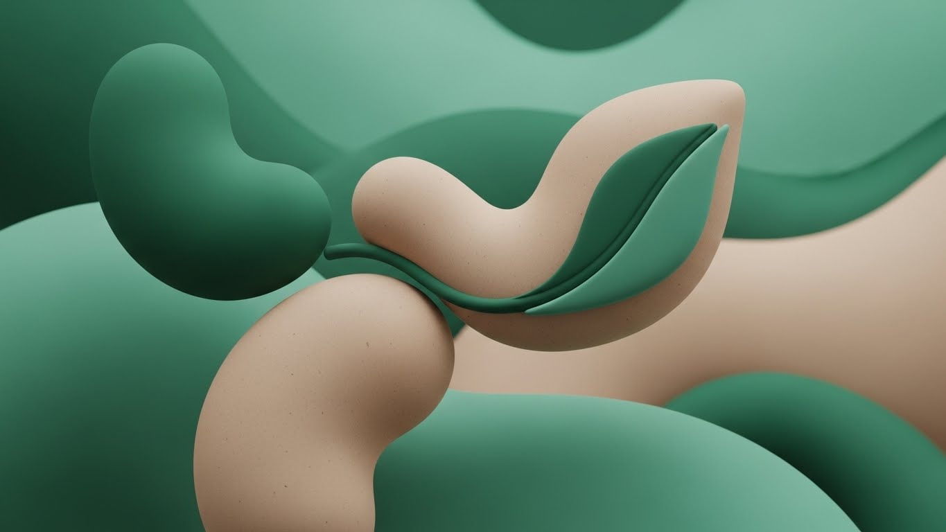 (Abstract Organic Motion): Liquid Merging + Seamless Flow