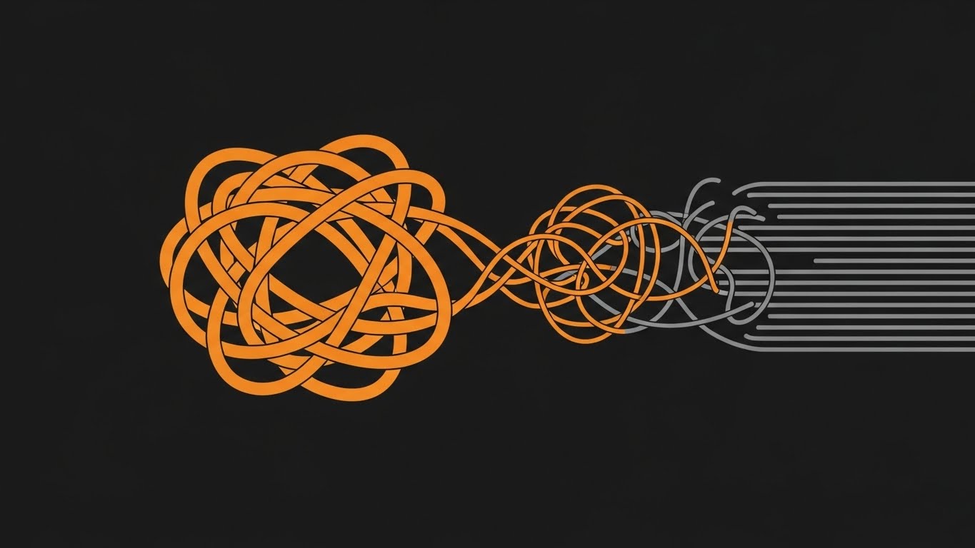 (Abstract Motion): Visual Untangling + Workflow Order