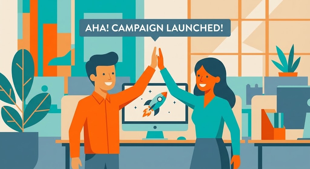 (2D Character Story): The High Five + Celebrating Team Success