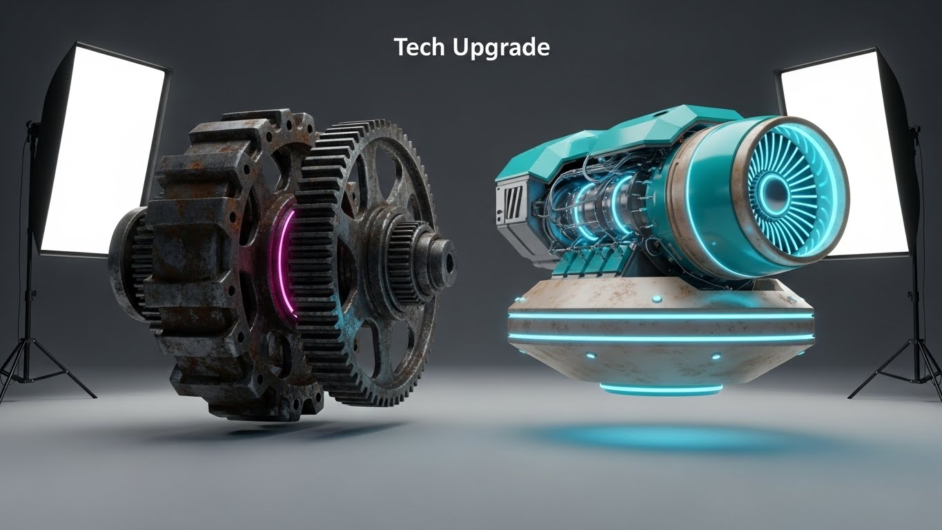 (Photorealistic 3D Renders): The Evolutionary Tech Upgrade