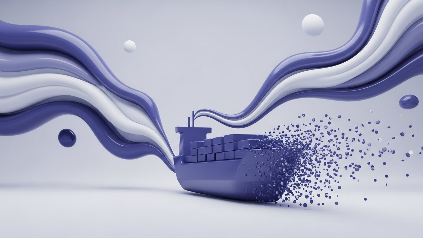 (Abstract 2D flat vector organic modern): Visualizing Workflow Adaptability