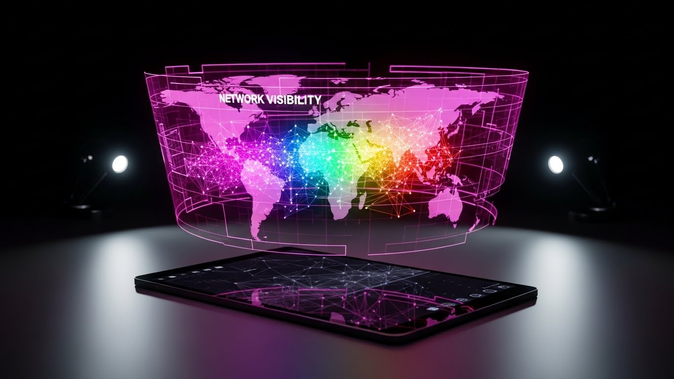 (Holographic UI): Future Map + Proactive Network Visibility
