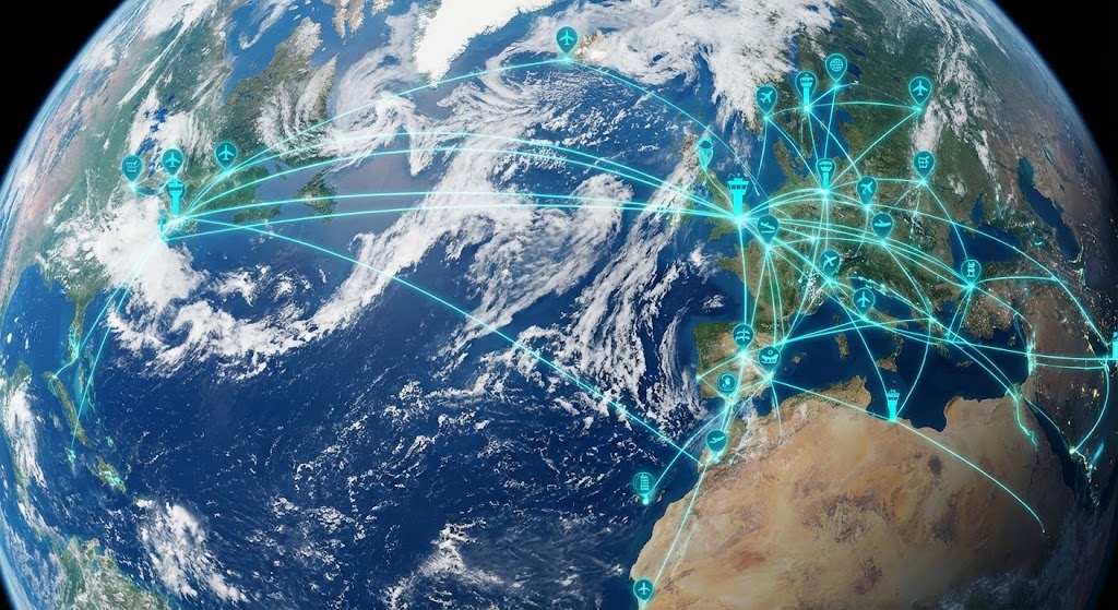 (2D Graphics Over Live Action): Global Pulse: Reinforcing Network Scale