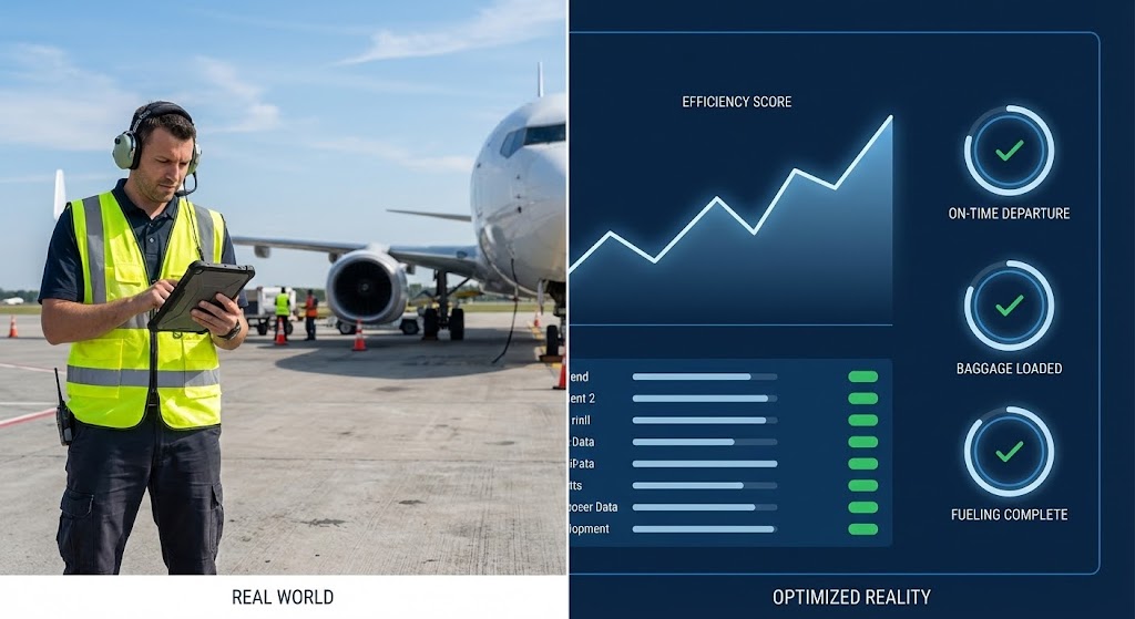 (Split Screen: Optimized Reality): Dual Reality: Synchronizing Action and Analytics