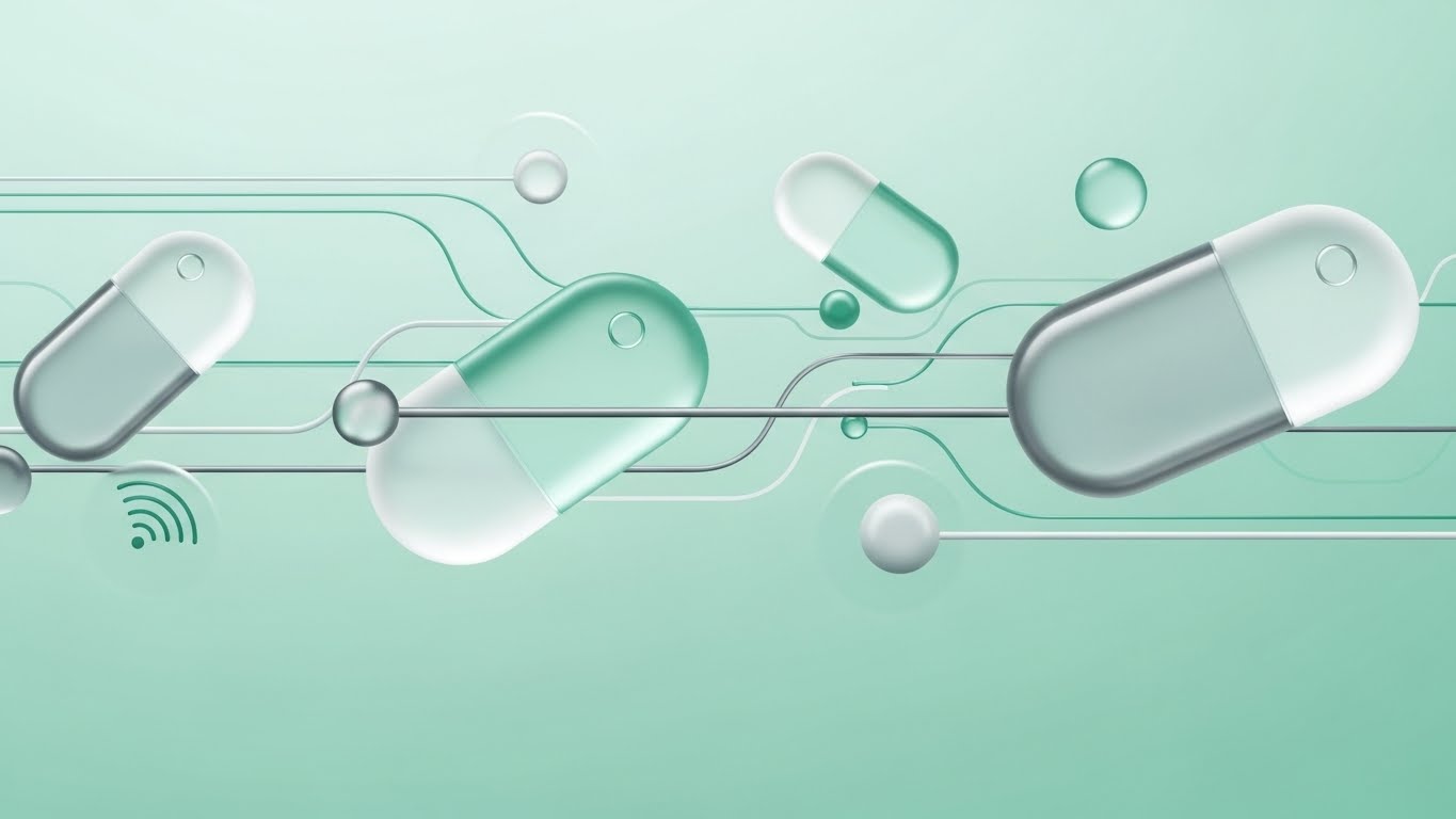 (Abstract 2D Organic Motion): Mint Sensors: Harmonizing IoT Networks