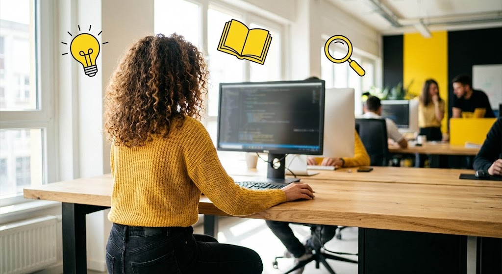 (Mixed Media): Floating Icons + Contextualizing Knowledge Access