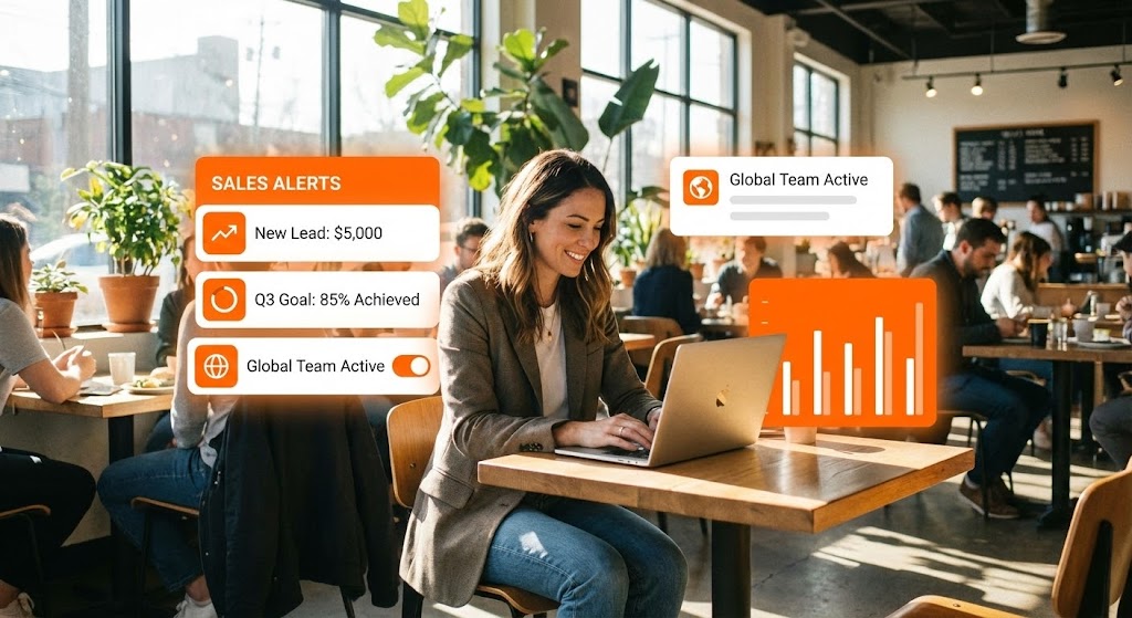 Lifestyle Stock with UI Overlay: Omnichannel Business Agility