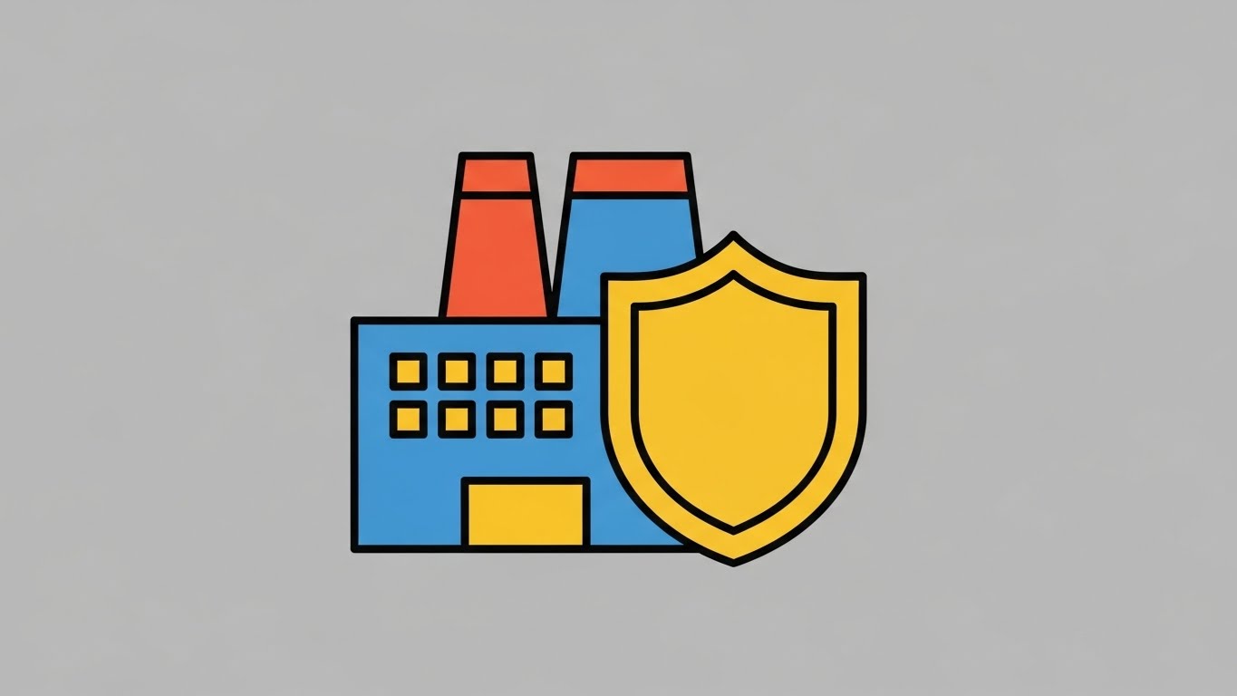 (Minimalist Vector): Compliance Shield - Visualizing Security