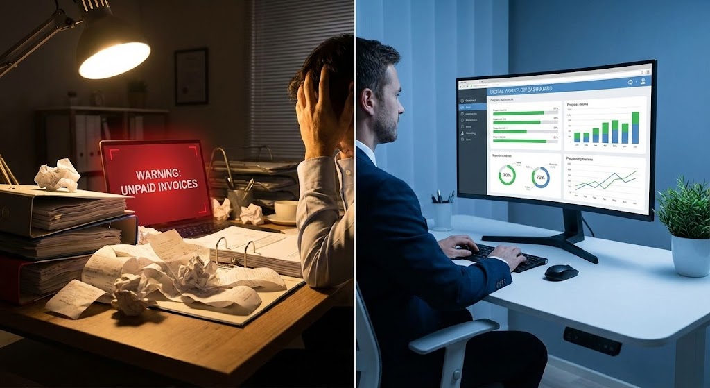 (Split Screen): Contrast State - From Chaos to Control