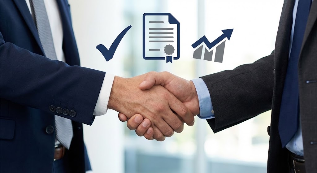 (2D Graphics Over Live): Augmented Partnership + Validating The Commercial Agreement