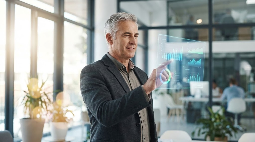 (Style 30): Gen AI Character - The Visionary CIO