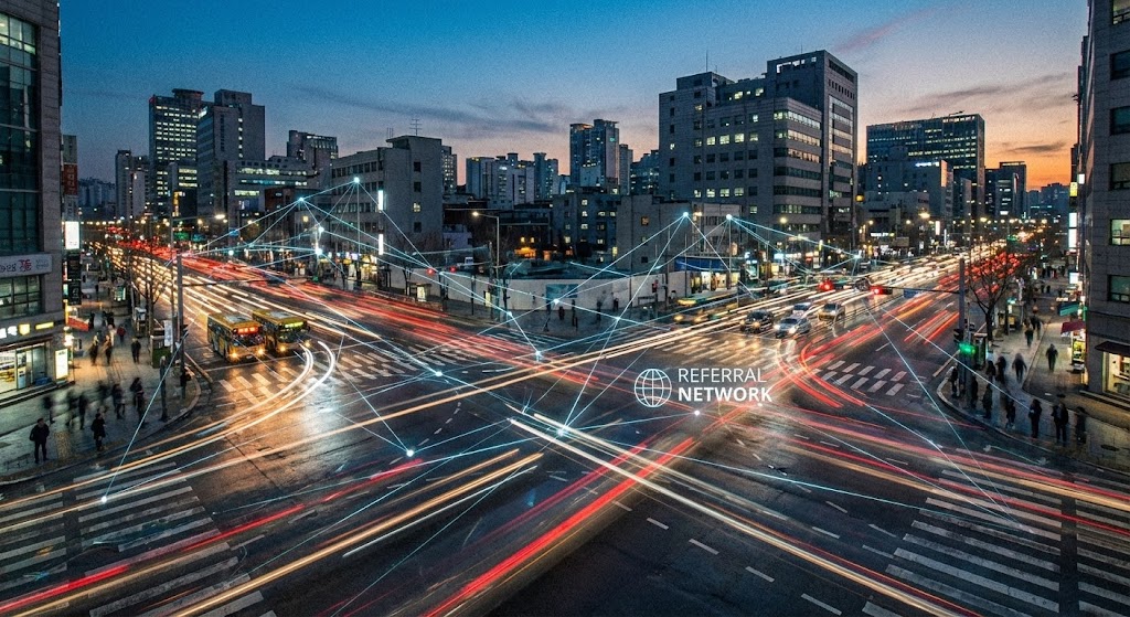 (Hyper-lapse Stock Footage): Kinetic Connections in a Fast World