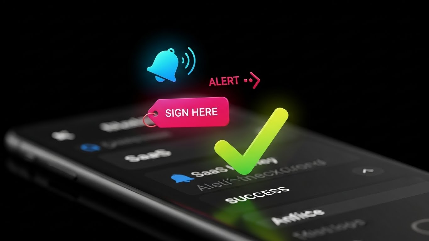 (UI Montage): Instant Notification.