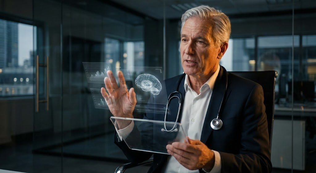 (Gen AI Persona): Executive Trust + Articulating Medical Governance