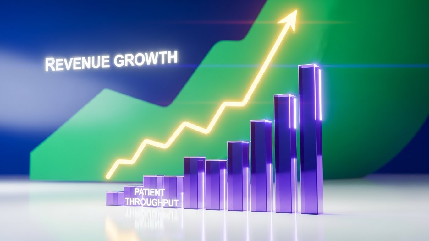 (Dynamic Data Visualization): Rising Glass Bars + Justifies Revenue Cycle ROI