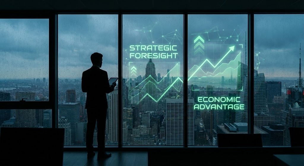 (2D Graphics Over Live Action): HUD Data Overlay + Enhancing Strategic Foresight