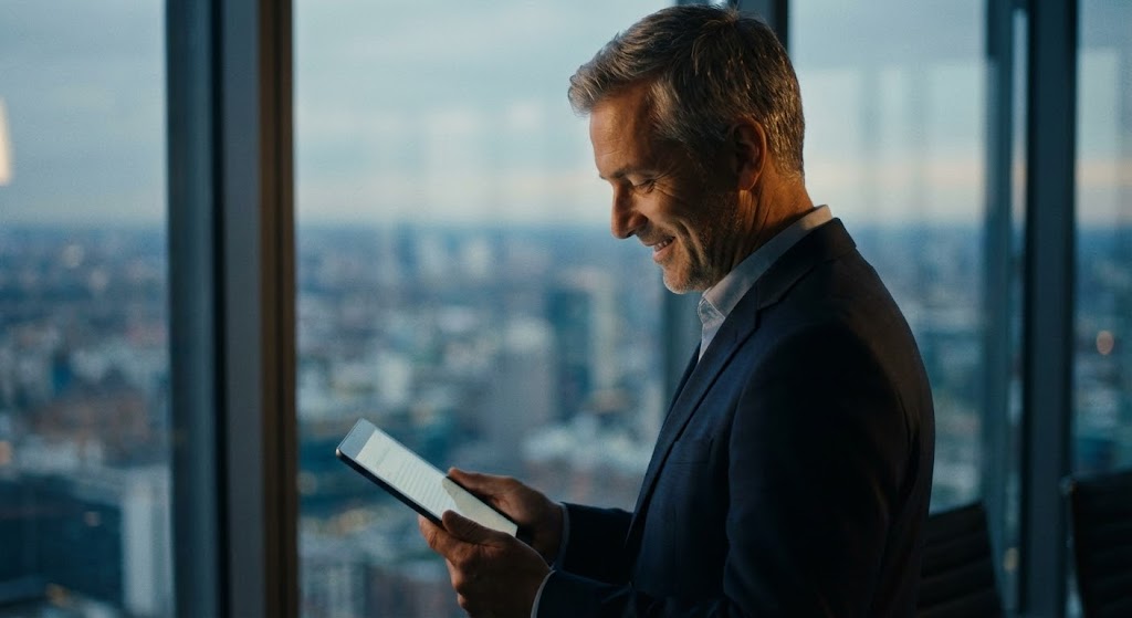 (Realistic Character Video): Executive Decision Maker + Modeling Leadership Confidence