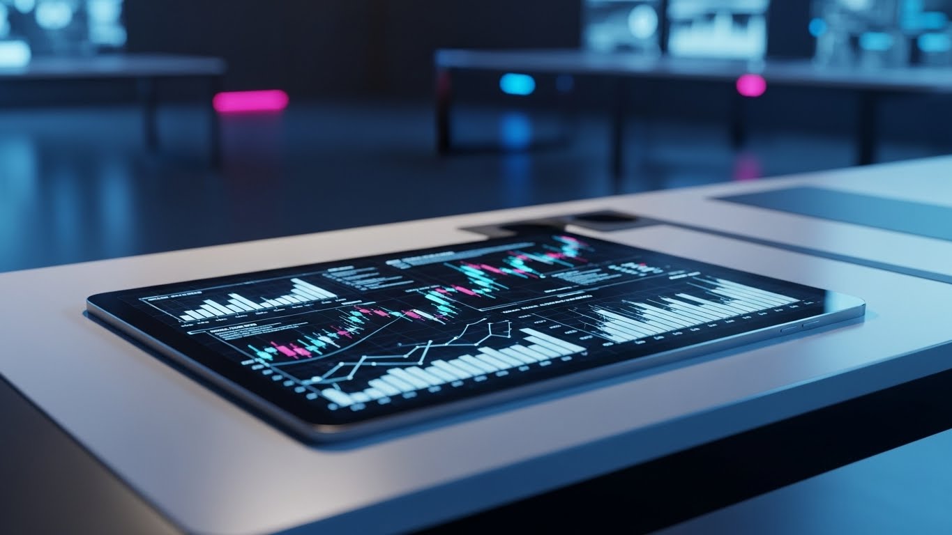 (Photorealistic 3D Renders): Executive Insight + Financial precision for leadership