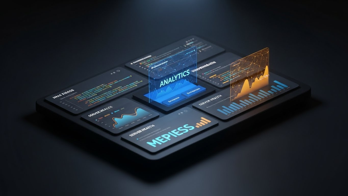 (Dark Mode UI Showcase): Visual Ergonomics + Reducing clinical eye strain