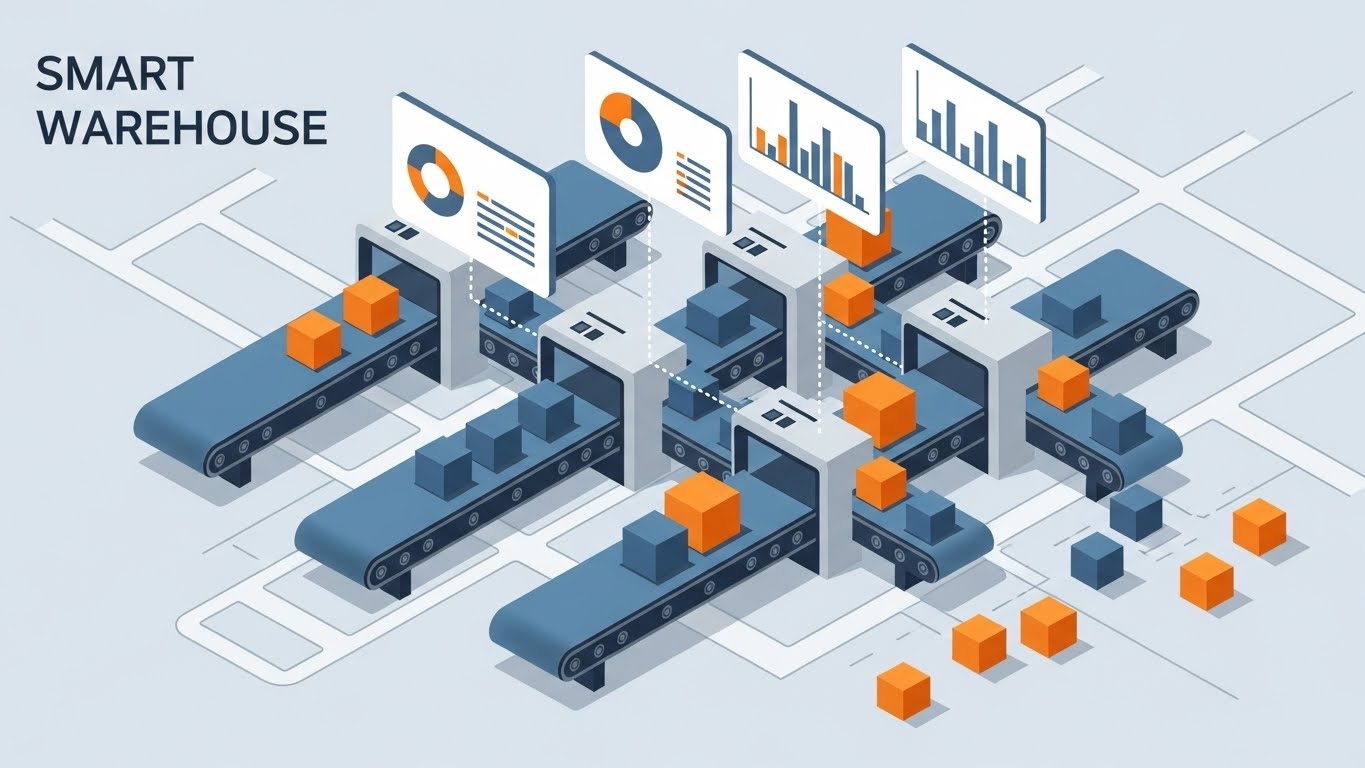 (Isometric 2D Motion Design): Logistic Clarity + Orchestrating complex ecosystems