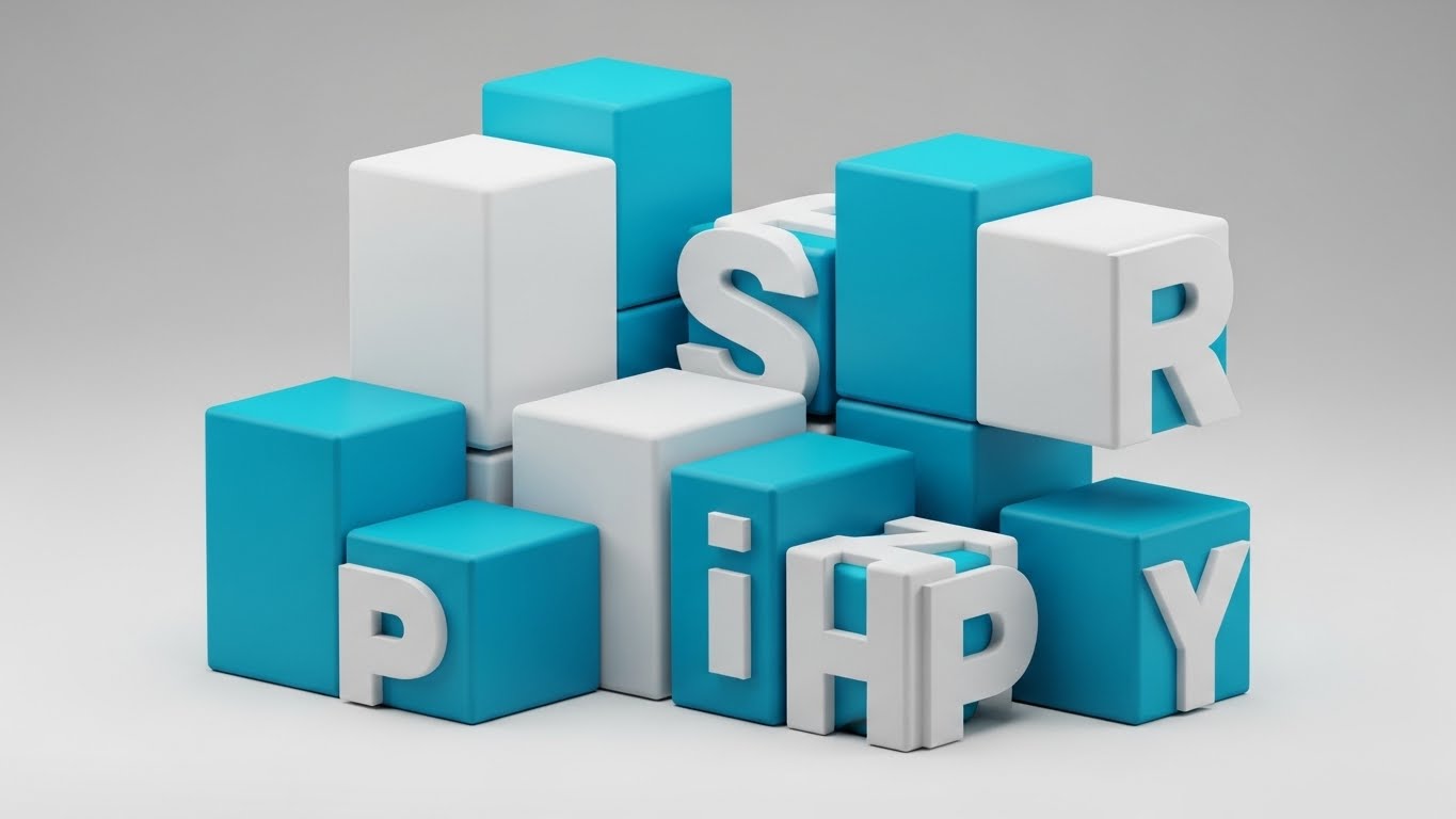 (Bold Kinetic Typography): Structural Precision + Building reliable digital foundations